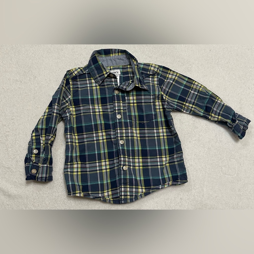 Carter’s 18 Month Long Sleeve Button Up Collared Shirt